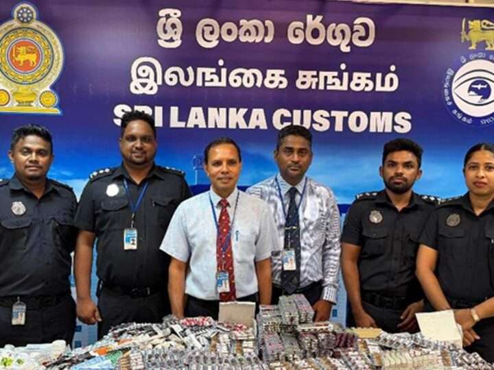 ஒரு கோடி ரூபா பெறுமதியான மருந்துப் பொருட்களுடன் நால்வர் கைது