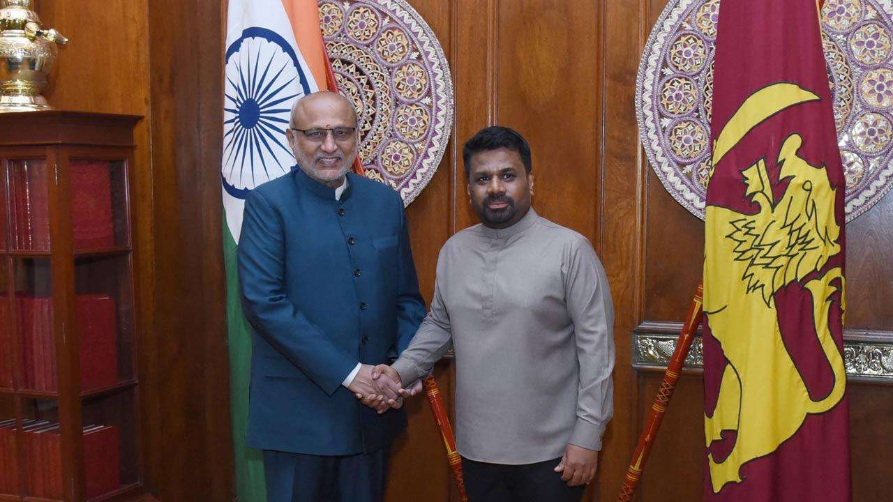 ஜனாதிபதி மற்றும் இந்திய துணை ஜனாதிபதி இடையே சந்திப்பு