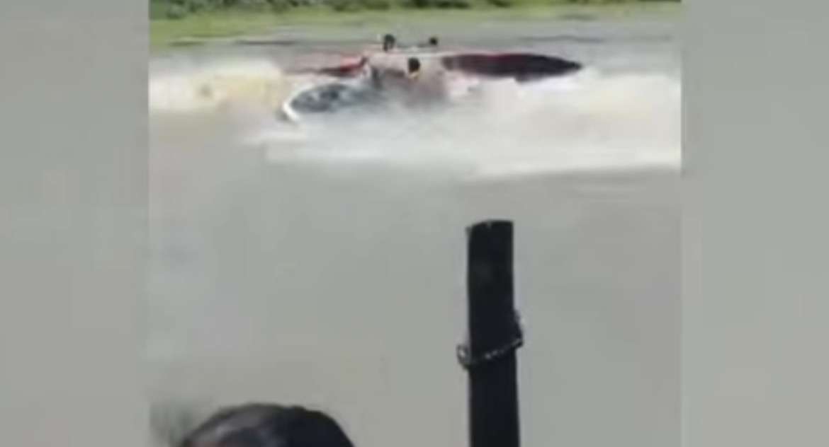 கிரகரி வாவியில் படகு மூழ்கி விபத்து!