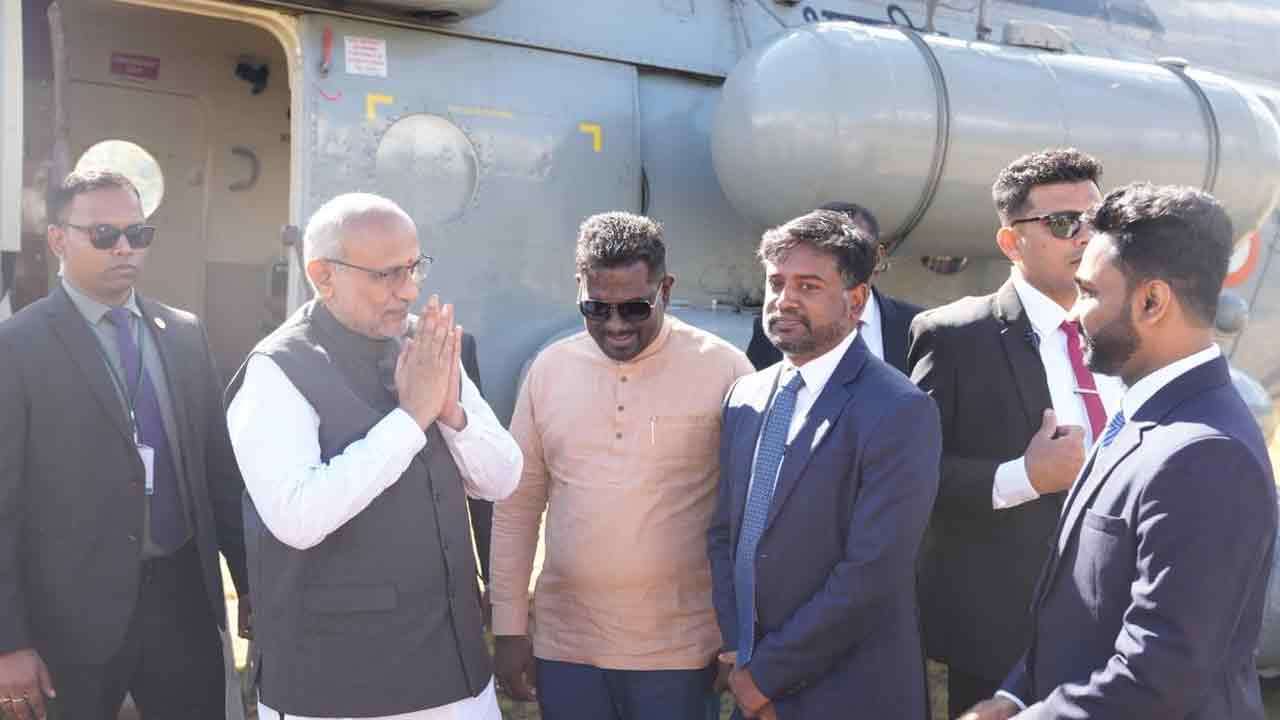 இந்திய துணை ஜனாதிபதி நுவரெலியாவுக்கு விஜயம்