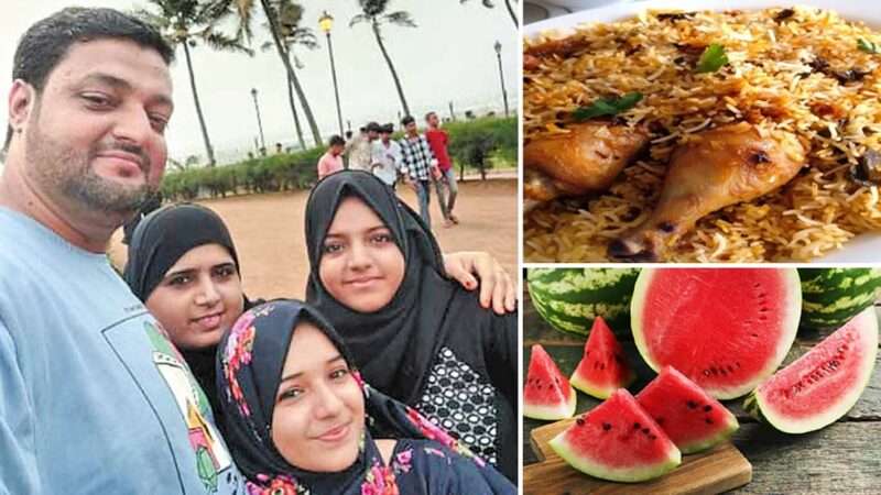 பிரியாணி, தர்பூசணி சாப்பிட்ட ஒரே குடும்பத்தைச் சேர்ந்த 4 பேர் பலி!