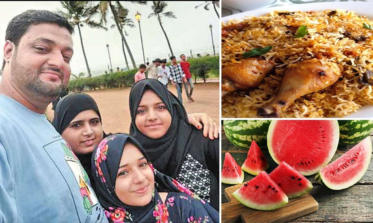 பிரியாணி, தர்பூசணி சாப்பிட்ட ஒரே குடும்பத்தைச் சேர்ந்த 4 பேர் பலி!