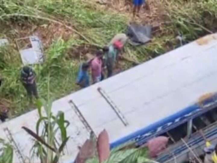 ஹட்டன் பஸ் விபத்தில் ஒருவர் பலி – 34 பேர் காயம்