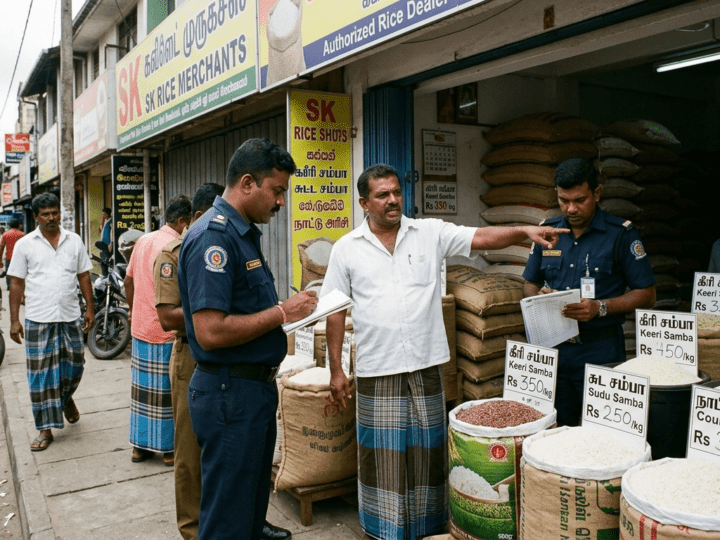 அதிக விலைக்கு கீரி சம்பா :நுகர்வோர் விவகார அதிகார சபை சுற்றிவளைப்பு