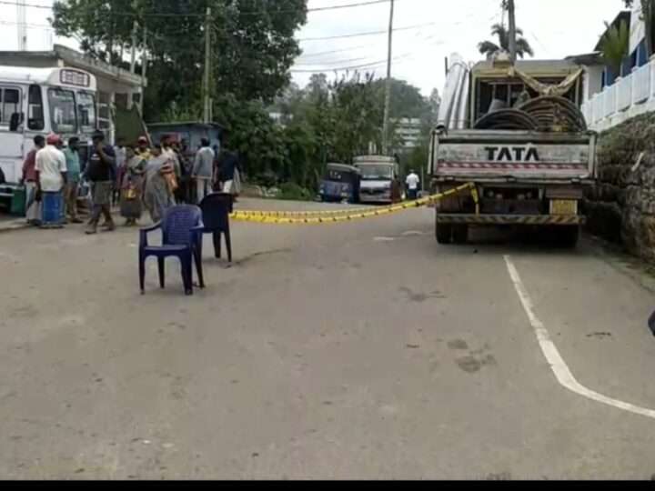 பேருந்து சில்லில் சிக்குண்டு இளைஞன் சம்பவ இடத்தில் பலி!