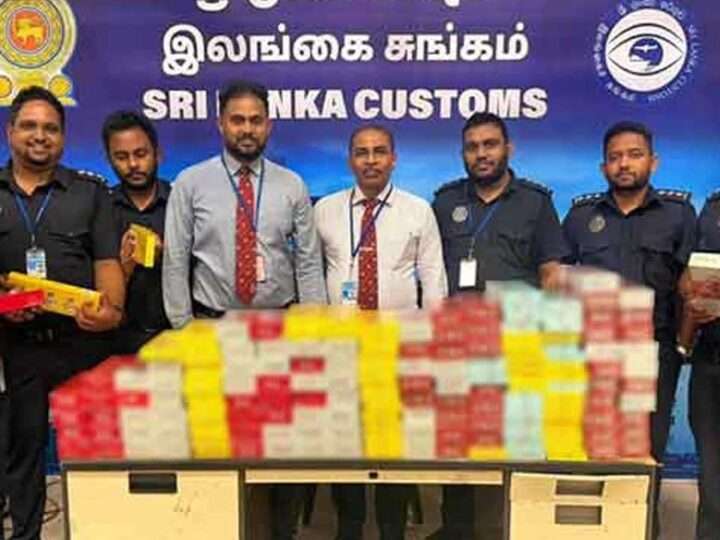 வெளிநாட்டு சிகரெட்டுக்களுடன் மூவர் கைது