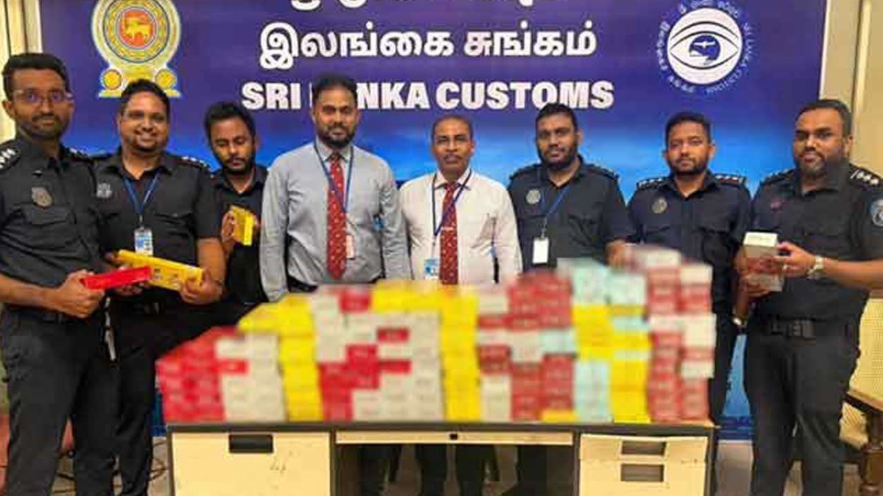 வெளிநாட்டு சிகரெட்டுக்களுடன் மூவர் கைது