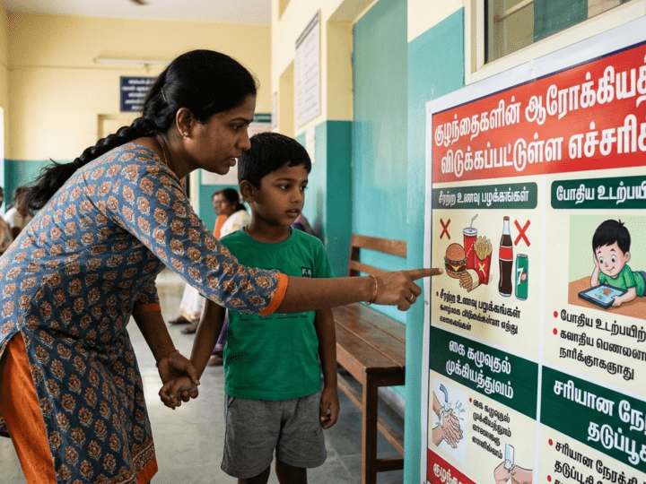 குழந்தைகளின் ஆரோக்கியத்திற்கு விடுக்கப்பட்டுள்ள எச்சரிக்கை