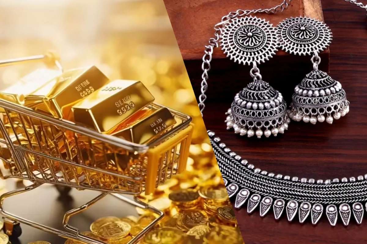 உலக சந்தையில் தங்கம் மற்றும் வெள்ளியின் விலைகளில் மாற்றம்