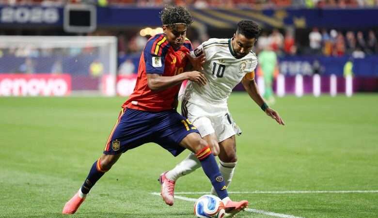 சவூதி அரேபியாவை 4-0 என வீழ்த்திய ஸ்பெயின்