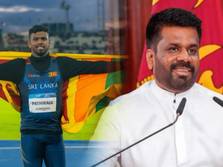 தங்கப் பதக்கம் வென்ற ருமேஷ் தரங்கவிற்கு வாழ்த்துக் கூறிய ஜனாதிபதி