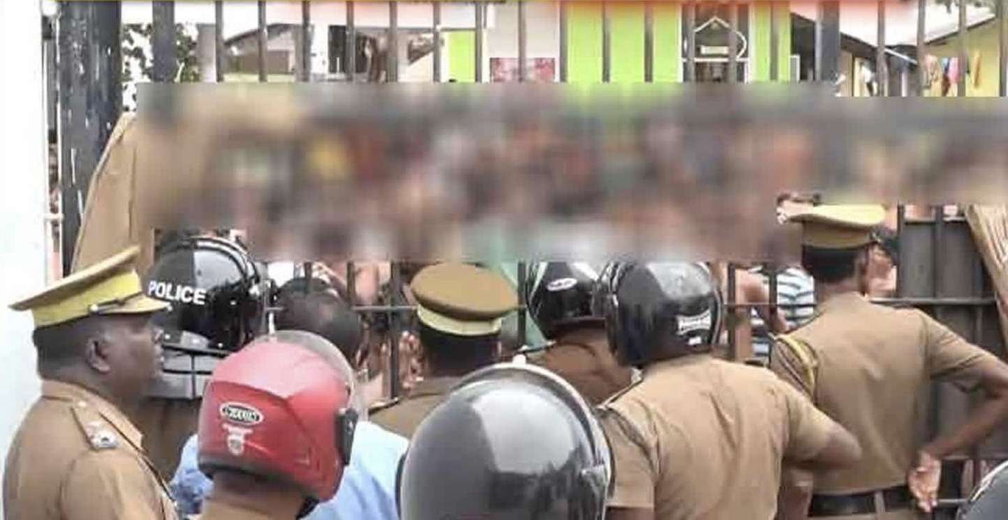 பல்லன்சேன சிறை பதற்றம்;கைதிகளை கட்டுப்படுத்த கண்ணீர் புகை பிரயோகம்