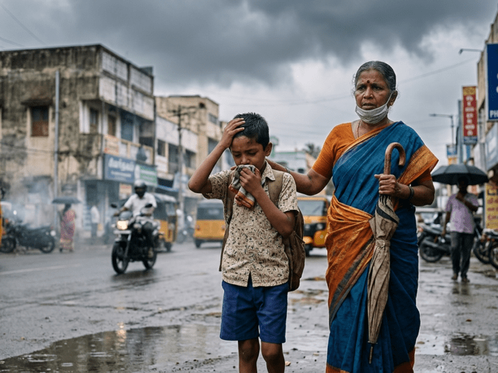 மாறுபடும் வானிலையால் சிறுவர்களுக்கு நோய்கள் பரவும் அபாயம்!