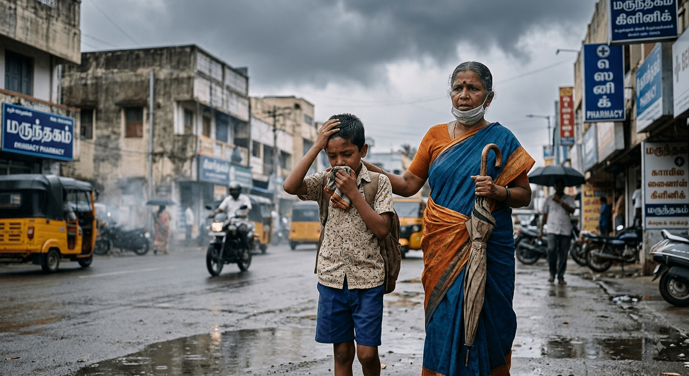 மாறுபடும் வானிலையால் சிறுவர்களுக்கு நோய்கள் பரவும் அபாயம்!