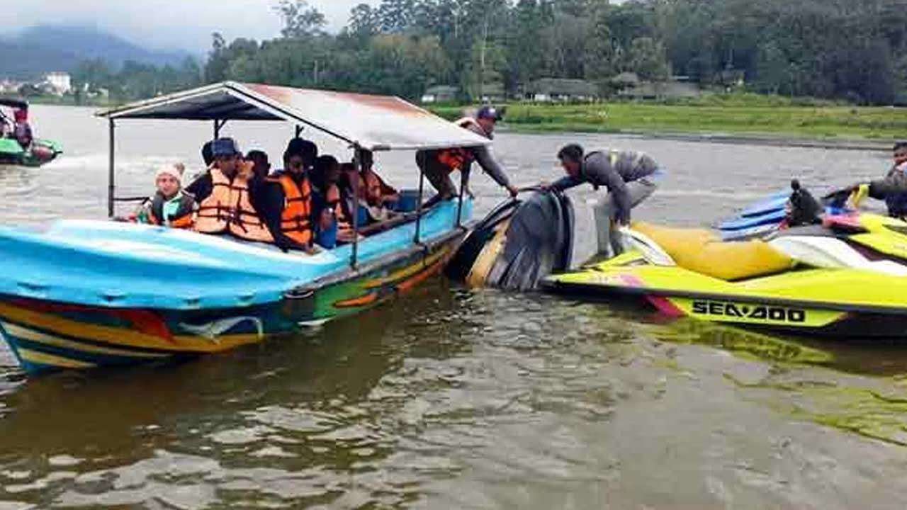 கிரகரி வாவியில் அனர்த்தம் – மயிரிழையில் உயிர்காத்த கடற்படை!