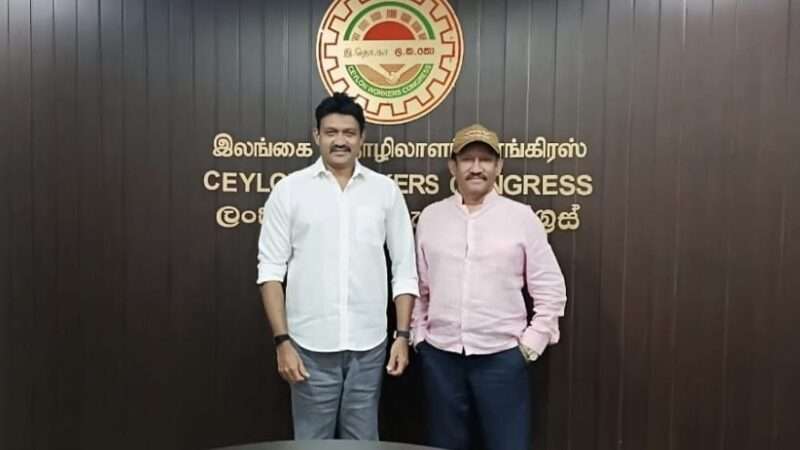 பிரபா கணேசன் – செந்தில் தொண்டமான் சந்திப்பு!