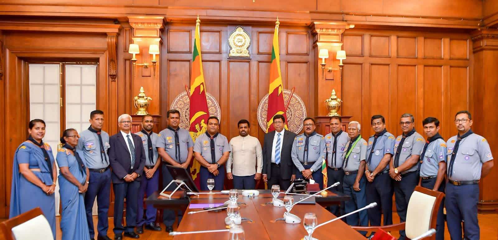 11ஆவது தேசிய சாரணர் ஜம்போரி உத்தியோகபூர்வ சின்னம் ஜனாதிபதியிடம் கையளிப்பு