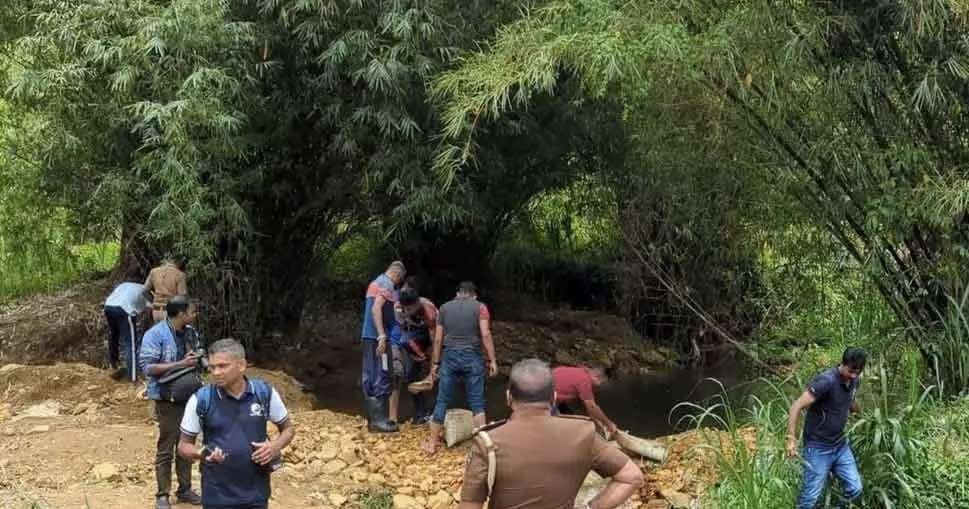 நோர்வூட்டில் பாரியளவான சட்டவிரோத மாணிக்கக்கல் அகழ்விடம் முற்றுகை