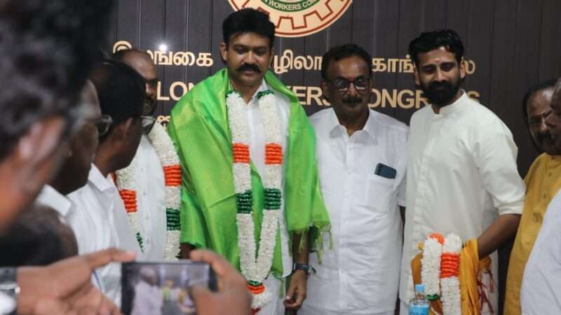 தொண்டமானின் நினைவு நாளில் இ.தொ.கவில் இணைந்த அ. நந்தகுமார்!