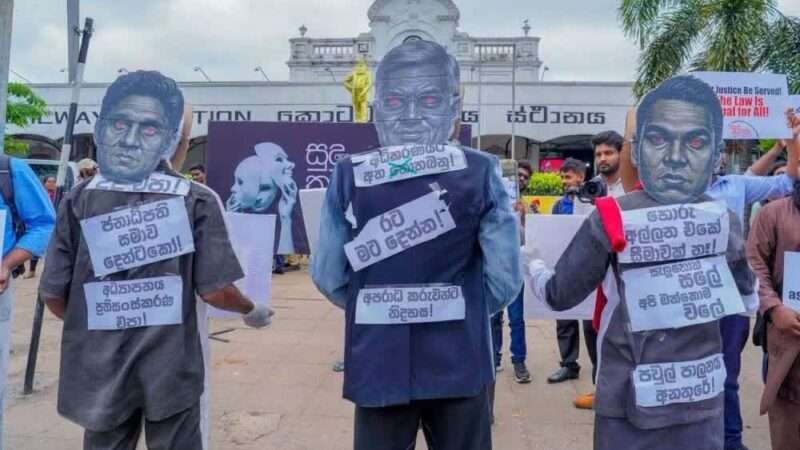பழைய அரசியல் கலாசாரத்திற்கு எதிராக கொழும்பில் இளைஞர்கள் அமைதிப் போராட்டம்!